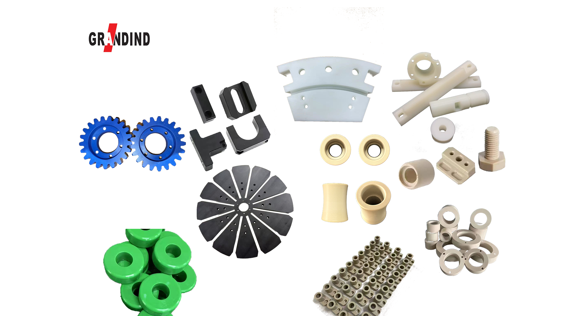 Precisionsplastkomponenter: PEEK, Nylon, POM CNC-delar