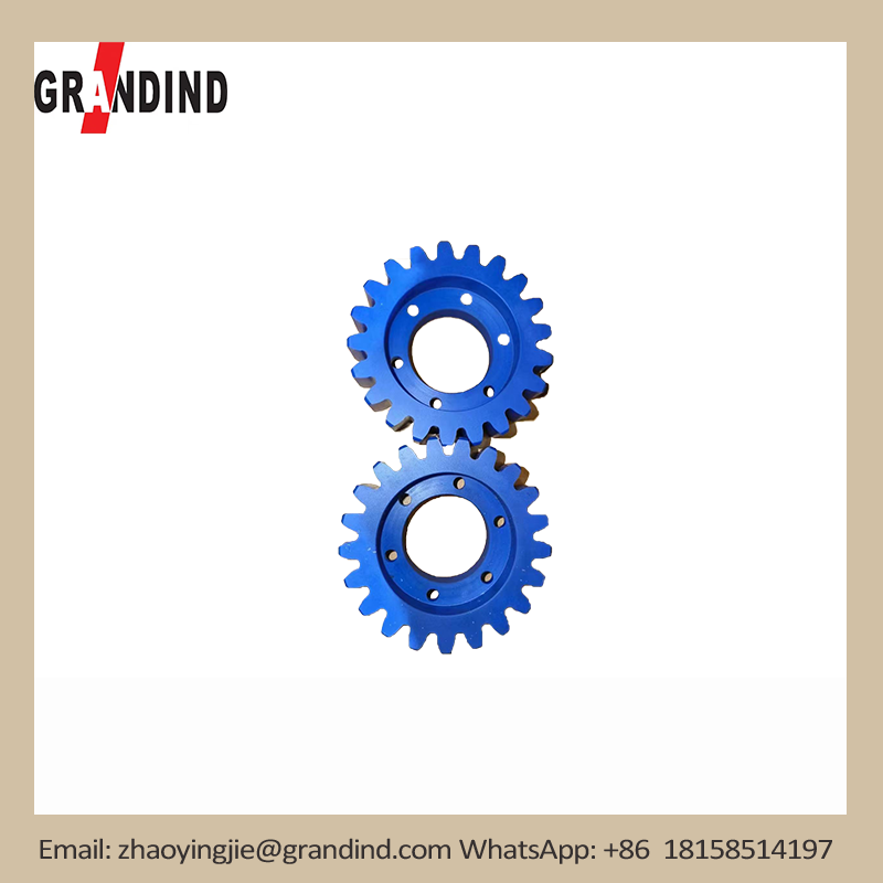 Precision Blue Nylon Gear CNC bearbetning