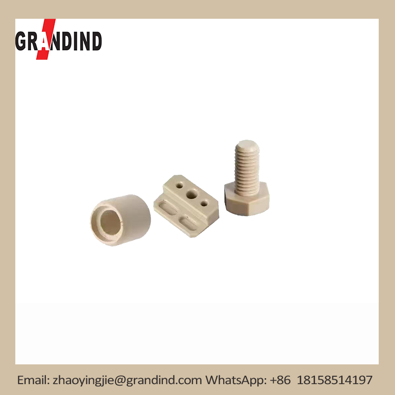 Precision Peek Fixing Parts CNC bearbetning